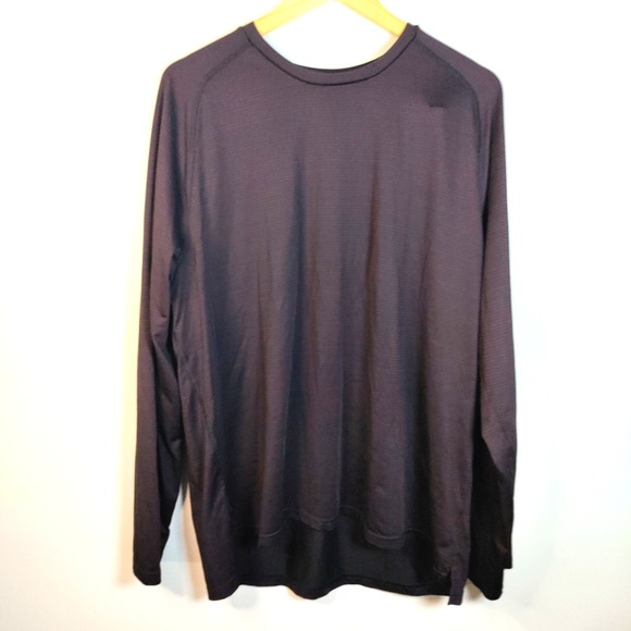 Champion Power Core Shirt Men XXL Purple/Black Long Sleeve Power Core Athletic - Picture 1 of 13